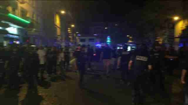 La policía impone la calma tras nuevos disturbios entre hinchas en Marsella