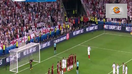 أهداف مباراة انجلترا وروسيا 1-1 يورو 2016