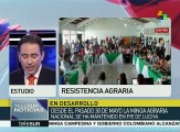 Cárdenas: Organizaciones colombianas respetarán acuerdos con gobierno