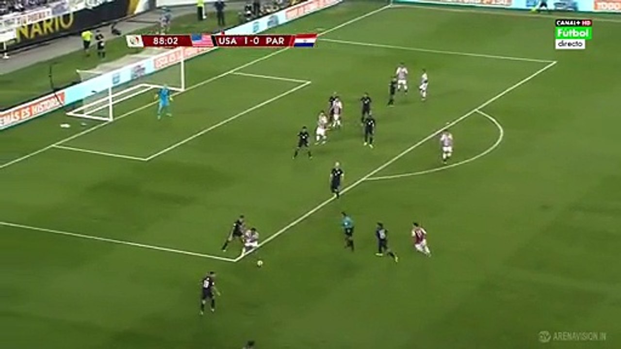 Gustavo Gomez Goal Anulled HD - USA 1-0 Paraguay 11.06.2016 HD