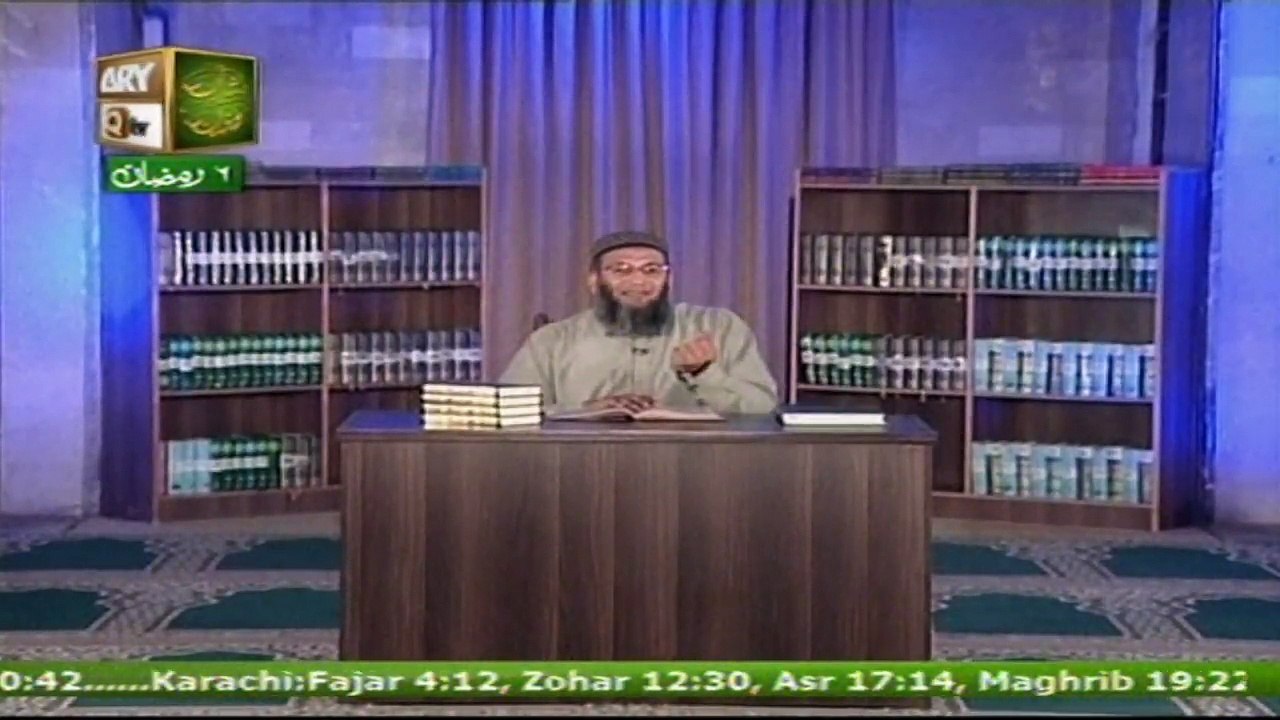 Qissas Ul Qur'aan 12th June 2016