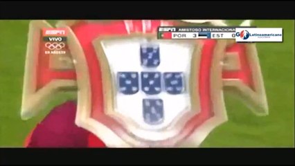 Amistoso Internacional: Portugal 7 Estonia 0 // Gol de Cristiano Ronaldo.