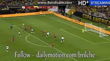 1-1 Frank Fabra super goal - Colombia v. Costa Rica - Copa America 11.06.16