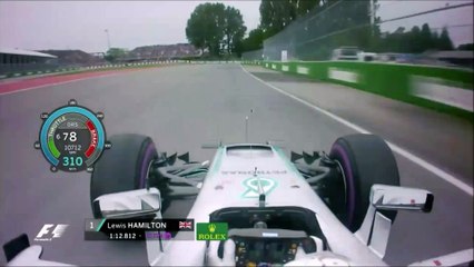 Lewis Hamilton Onboard Lap - Canada 2016 [HD]
