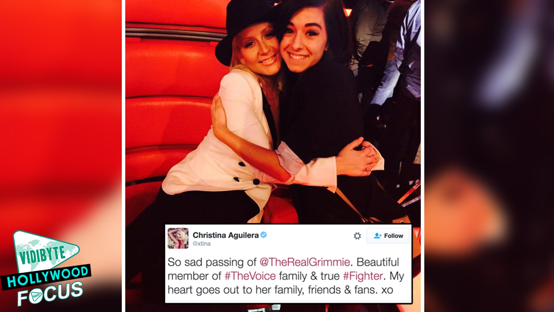 ⁣Christina Aguilera Pays Tribute To Christina Grimmie