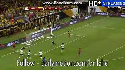 1-2 Frank Fabra Own Goal HD - Colombia vs Costa Rica - Copa America - 11-06-2016