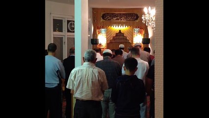 Metin Demirtas. Yats namaz. Kopenhag Kocatepe Camii. 11-6-16. Arap sivesi Yasin & Sems sureleri