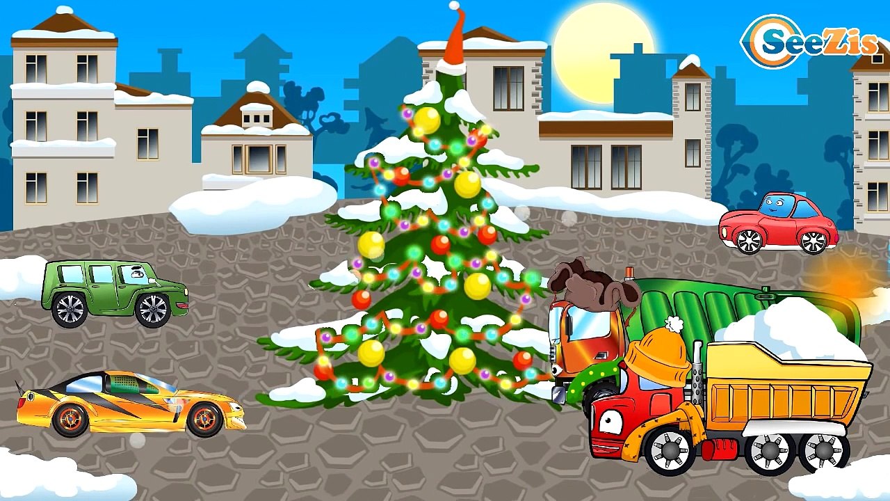 ✔ Car Cartoons Compilation for children. Garbage Truck, Racing Car, Truck. Funny Cars for kids ✔