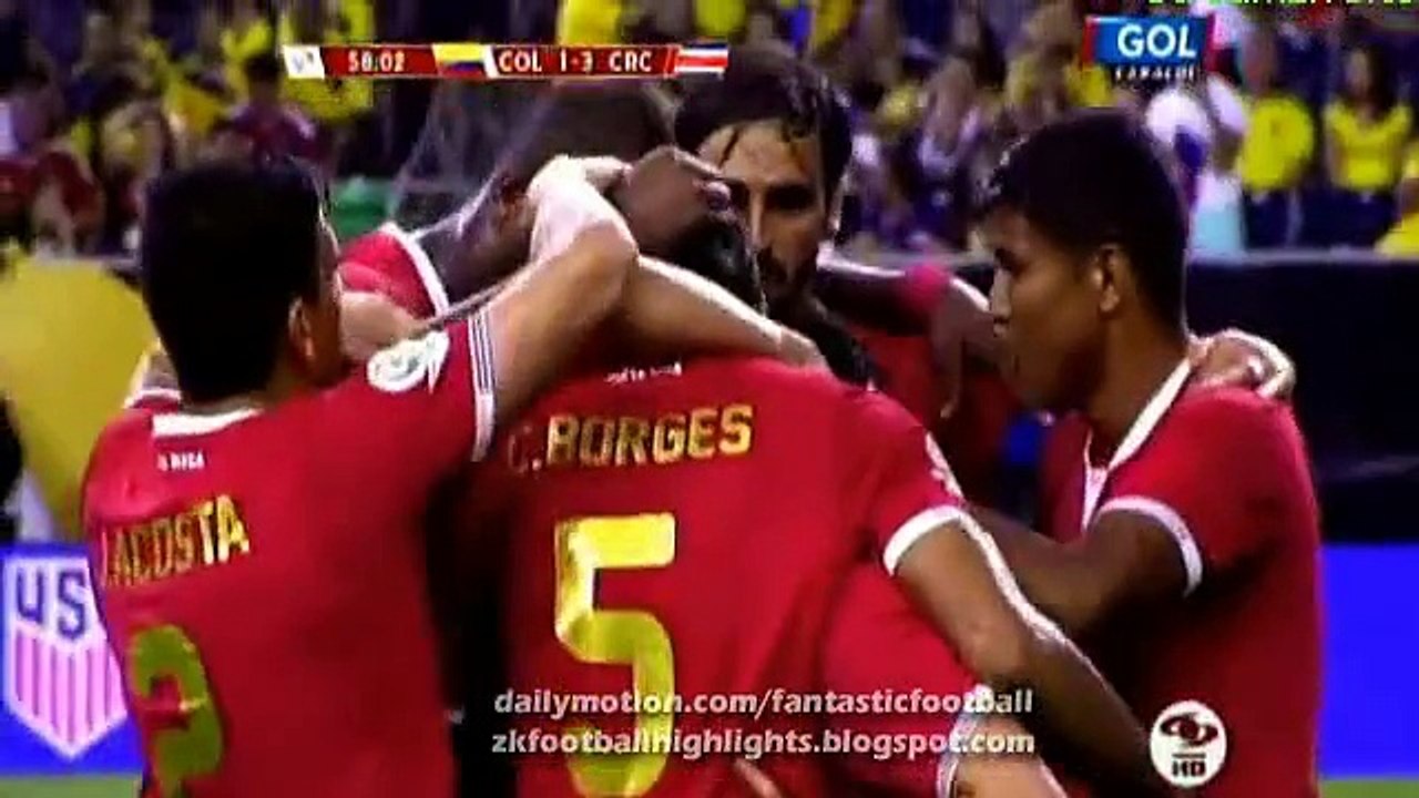 Celso Borges Goal Colombia 1-3 Costa Rica 11.06.2016 HD