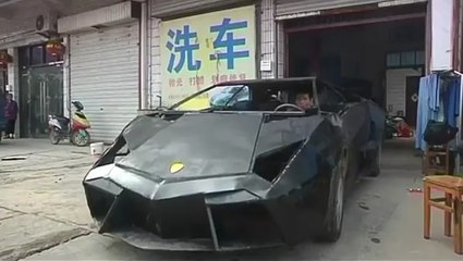Chinese Man Creates His Own Lamborghini