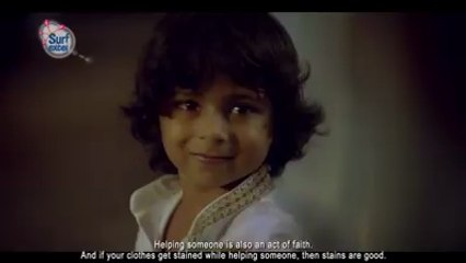 Surf Excel Excellent Ramadan Ad with a great message