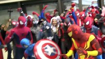 SPIDER-MAN- Spider-Verse Mayhem at MegaCon! Real Life Superhero Movie - TheSeanWardShow