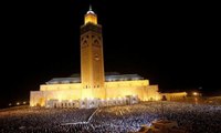أزيد من 30 ألف مصلي ومصلية يوميا يؤدون التراويح بمسجد الحسن الثاني بالبيضاء