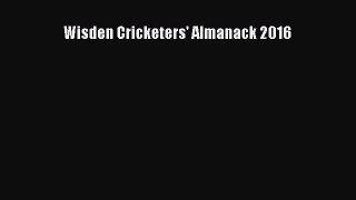 Read Books Wisden Cricketers' Almanack 2016 ebook textbooks