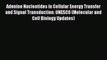 Download Adenine Nucleotides in Cellular Energy Transfer and Signal Transduction: UNESCO (Molecular