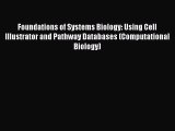 Download Foundations of Systems Biology: Using Cell Illustrator and Pathway Databases (Computational