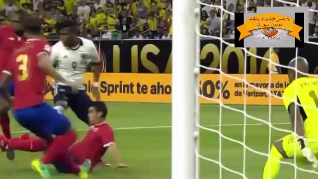 أهداف مباراة كولومبيا وكوستاريكا 2-3 بطولة كوبا أمريكا 2016