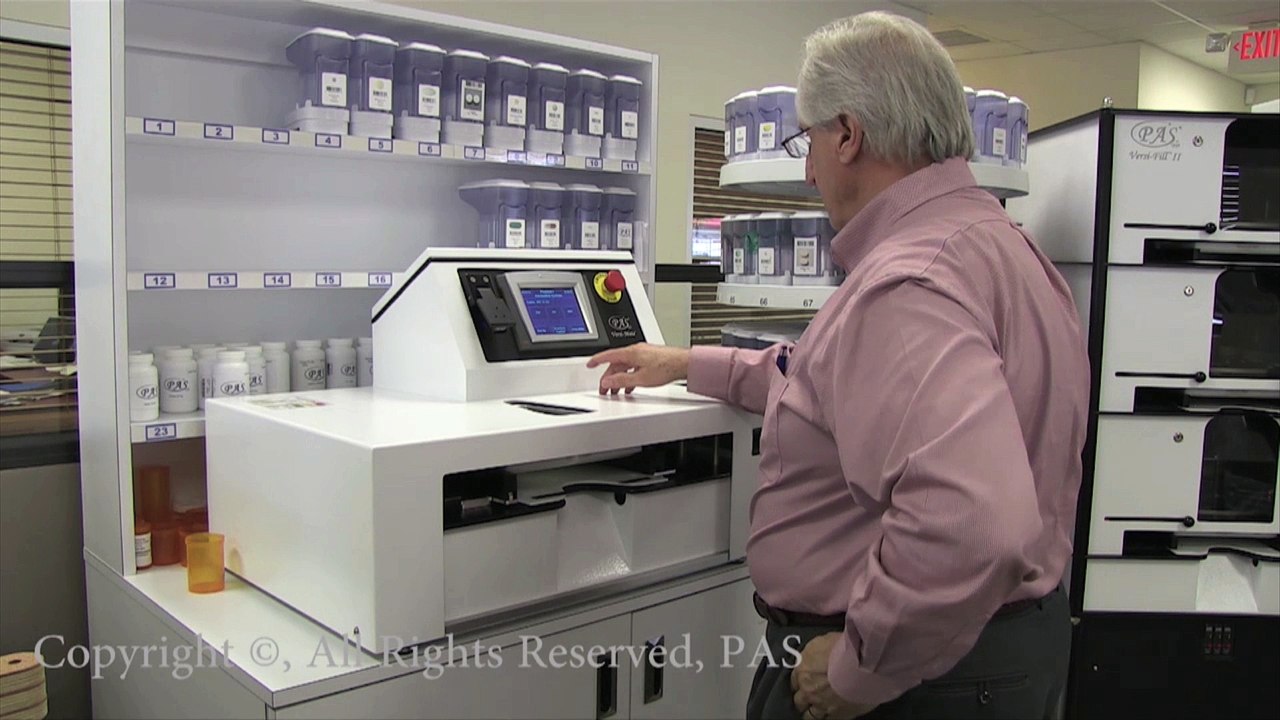 The Versi-Mate Fills Unit Dose