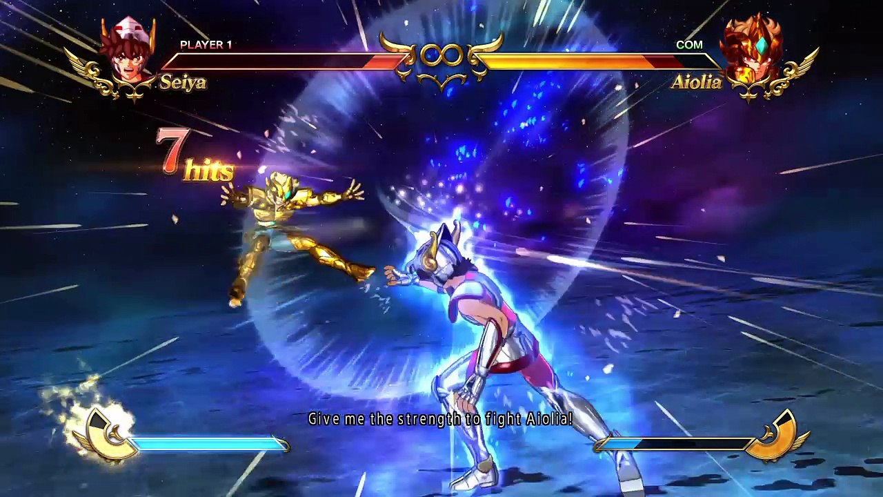 Saint Seiya: Soldiers' Soul: Won with simple Phantom Attacks