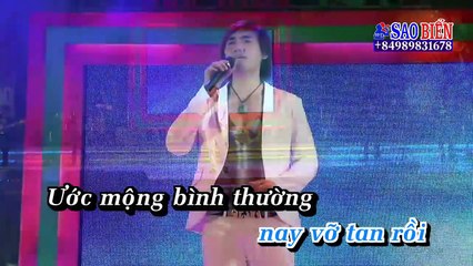 Karaoke LK Phận Buồn & Nhớ Nhau Trong Đời (Tuấn Quỳnh)-DEMO