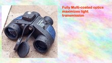 Barska Battalion 7x50 Binoculars winternal Rangefinder and Compass