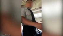 Flight attendant tells passenger to 'shut up' over pasta row