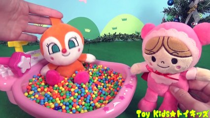 メルちゃん おもちゃアニメ メルちゃんのお風呂にみんなで入ろう❤お風呂 Toy Kids トイキッズ animation anpanman Baby Doll Mellchan