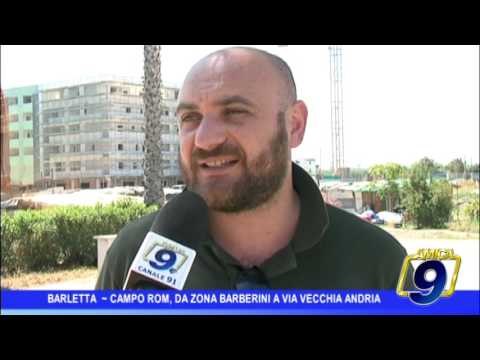 Barletta | Campo rom, da zona Barberini a via Vecchia Andria