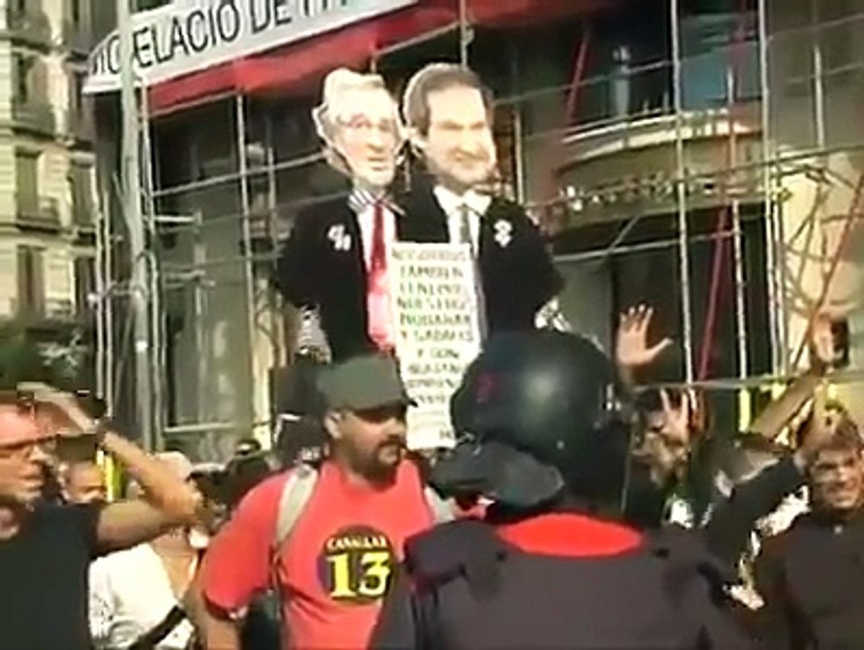 Spanien  Die hässliche Fratze des EU-Faschismus.