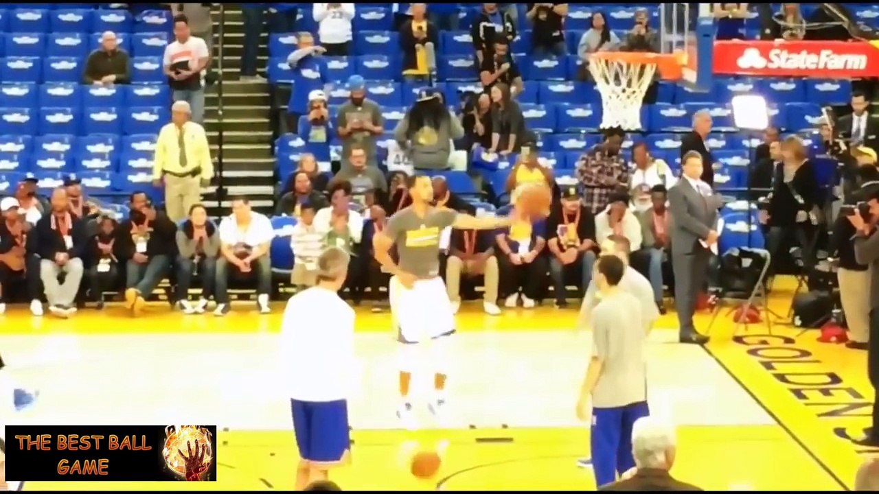 Stephen Curry Pre Game Warm Up