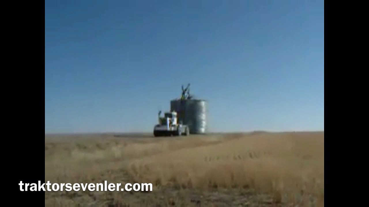 römork değil silo taşıyor