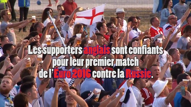 Angleterre / Russie - Les supporters anglais déçus