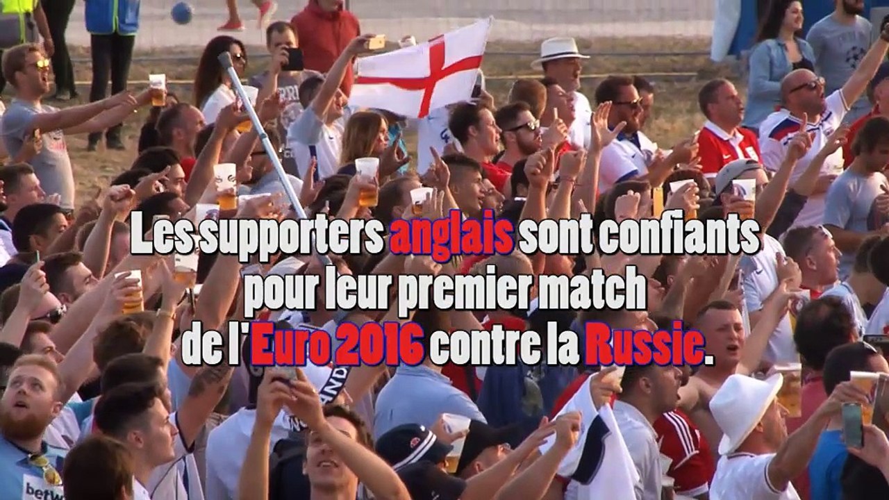 Angleterre / Russie - Les supporters anglais déçus