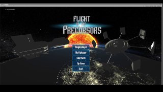 Flight of the Precursors: Title Screen WIP from 2/24/2016 to 3/2/2016