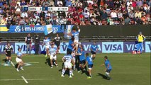 Favaro Big tackle on Sanchez