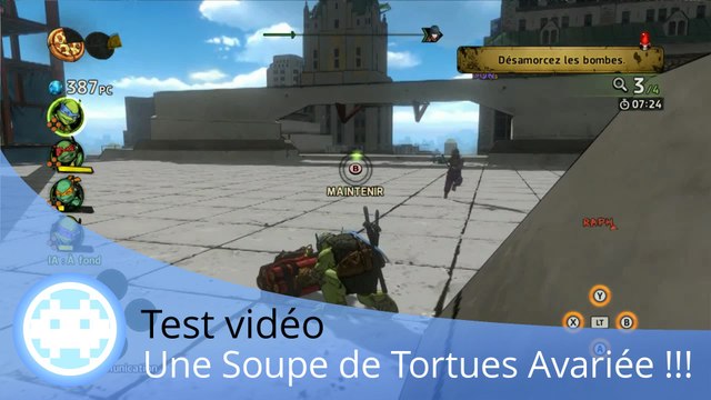 Test vidéo - Tortues Ninja: Des Mutants à Manhattan (Soupe de Tortues !)