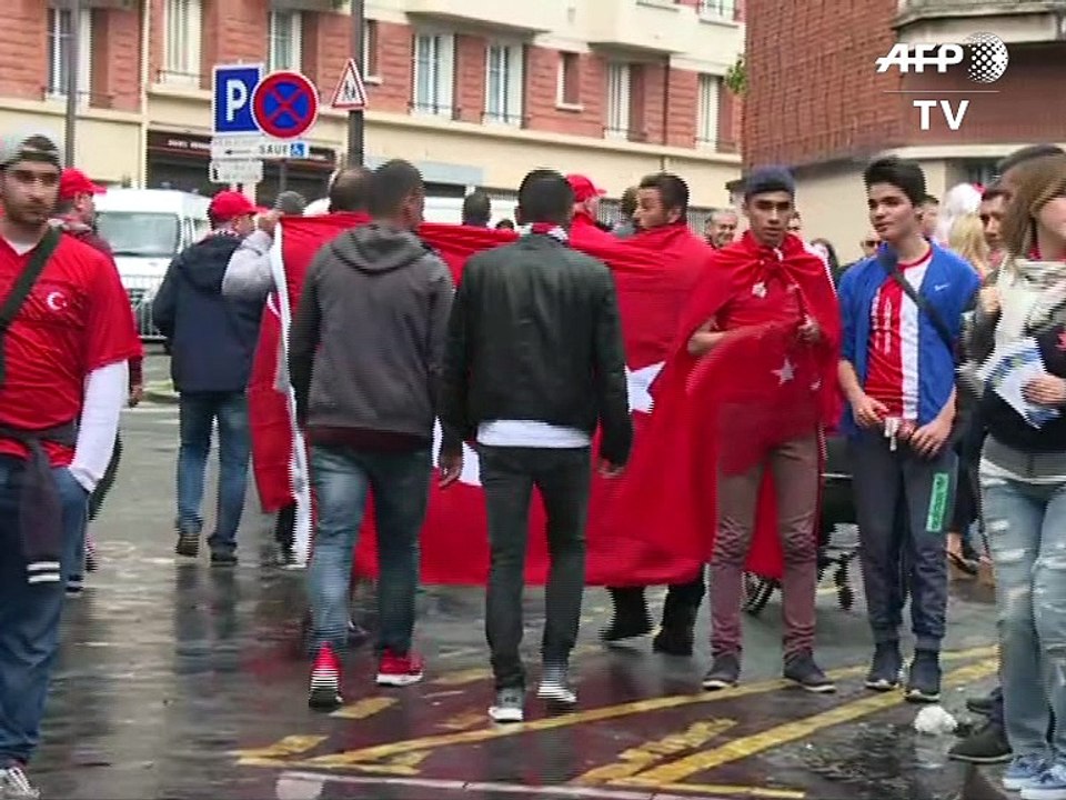 Euro-2016: après les rixes à Marseille, Turquie-Croatie sous surveillance à Paris