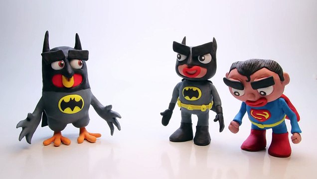 Angry Birds Transforming Bomb _ Play Doh Stop Motion Superhero Movie Clips
