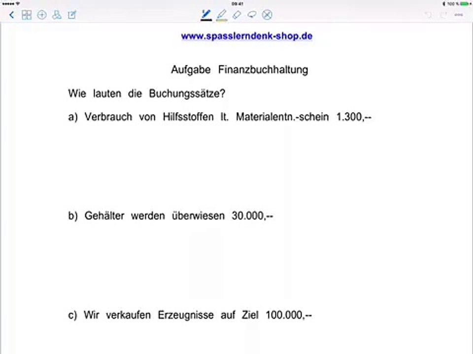 Aufgabe u Lösung FiBu 18.03.