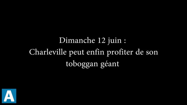 Les Carolos ont enfin pu tester le toboggan géant