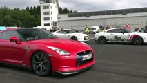 Nissan R35 GT- R w Full Straight Pipe Exhaust System