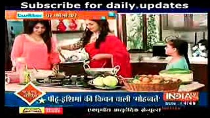 PIHU Ki Cooking Teacher bani ISHIMA in YEH Hai MOHABBATEIN