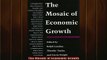 Enjoyed read  The Mosaic of Economic Growth