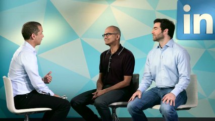 Satya Nadella and Jeff Weiner on Microsoft acquiring LinkedIn