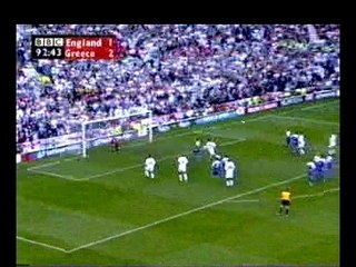 David Beckham v Greece 2001