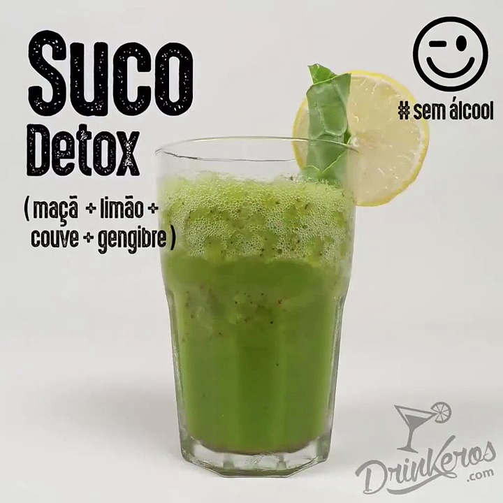 Suco Detox.