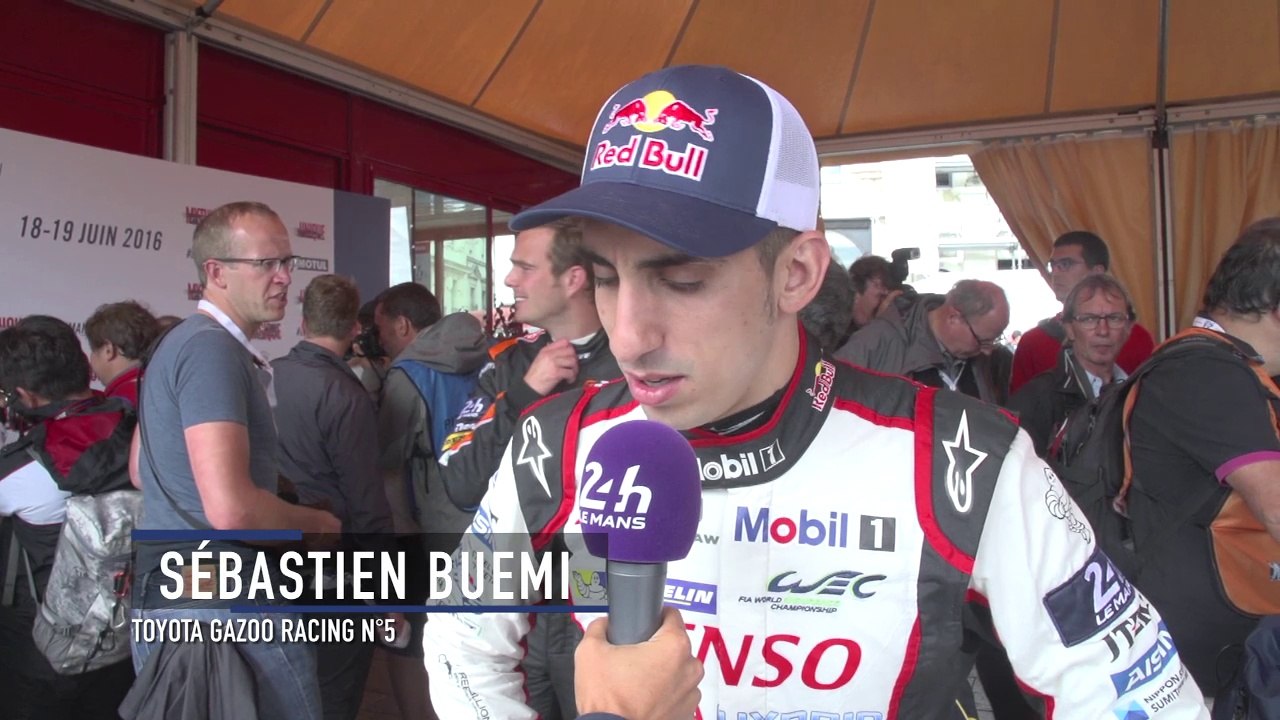 24 Heures du Mans 2016 - Interview Sébastien Buemi (FR)