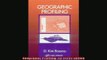 For you  Geographic Profiling 1st First Edition