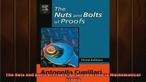 For you  The Nuts and Bolts of Proofs An Introduction to Mathematical Proofs