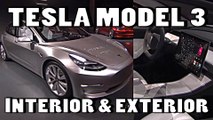 2017 Tesla Model 3 - Interior Exterior